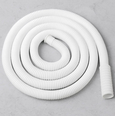 WROSHLER 2 m Water outlet pipe/ Drain Pipe /Corrugated Plastic Outlet Pipe 00.26 Washing machine inlet and AC water outlet hose pipe Hose Pipe(2 m)
