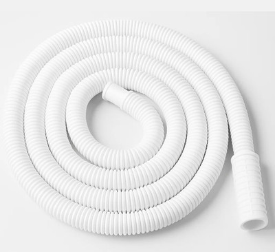 WROSHLER 5 m Water outlet pipe/ Drain Pipe /Corrugated Plastic Outlet Pipe 0.45 AC water outlet pipe Hose Pipe(5 m)