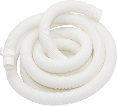 WROSHLER 3 Meter Washing Machine Outlet /Drain Pipe Corrugated Plastic Outlet Pipe 2.38 Extension Hose Pipe Suitable for All Fully/Semi Automatic Washing Machines Hose Pipe(3 m)
