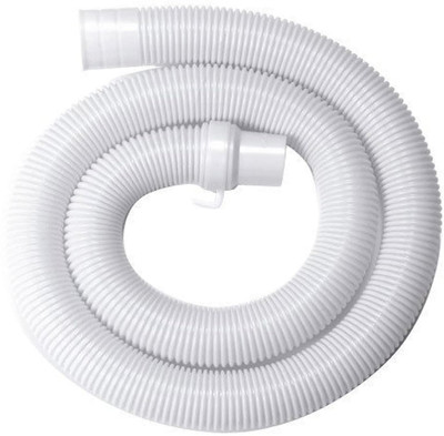 WROSHLER 3 MTR Washing Machine Outlet Pipe Drain Pipe Corrugated Plastic Outlet Pipe 1.87 Extension Hose Pipe Suitable for All Fully/Semi Automatic Washing Machines Hose Pipe(3 m)