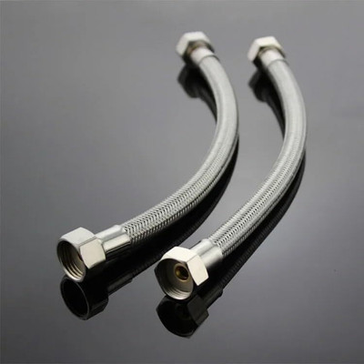 MAYUR ÖCICH HEAVY DUTY SS304 GRADE CONNECTION PIPE 24inch|60cm 02pcs { Bathroom And Kitchen} WATER CONNECTION PIPE GEYSER WASH BASIN COMMODE FLUSH TANK TOILET KITCHEN Hose Pipe(0.6 m) MAYUR ÖCICH HEAVY DUTY SS304 GRADE CONNECTION PIPE 24inch|60cm 02pcs { Bathroom And Kitchen} WATER CONNECTION PIPE GEYSER WASH BASIN COMMODE FLUSH TANK TOILET KITCHEN Hose Pipe(0.6 m)