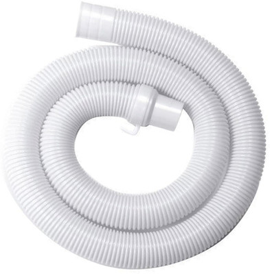 WROSHLER 3 MTR Washing Machine Outlet /Drain Pipe Corrugated Plastic Outlet Pipe 1.111 Extension Hose Pipe Suitable for All Fully/Semi Automatic Washing Machines Hose Pipe(3 m)