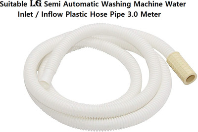 Torzen Semi Automatic Washing Machine Water Inlet/Inflow Plastic Hose Pipe 3.0Meter Semi Automatic Washing Machine Water Inlet/Inflow Plastic Hose Pipe 3.0Meter Hose Pipe(300 m)