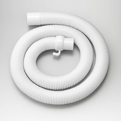 WROSHLER 1.5 MTR Washing Machine Outlet /Drain Pipe Corrugated Plastic Outlet Pipe 01.98 Extension Hose Pipe Suitable for All Fully/Semi Automatic Washing Machines Hose Pipe(1.5 m)