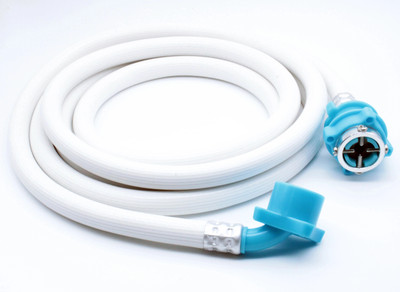 Siana 3 Meter Water Washing Machine Pipe Inlet Front & Top Load Washing Machine Hot‑Cold Water Inlet Inflow Hose Pipe(3 m)