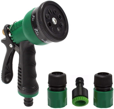 STUTI WORLD Hose Nozzle Water Spray Gun Connector Tap Adapter Set Hose Nozzle Water Spray Gun Connector Tap Adapter Set Hose Pipe(0 cm)