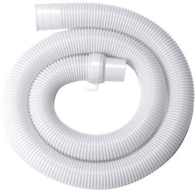 WROSHLER 3 MTR Washing Machine Outlet Pipe Drain Pipe Corrugated Plastic Outlet Pipe 1.6 Extension Hose Pipe Suitable for All Fully/Semi Automatic Washing Machines Hose Pipe(3 m)