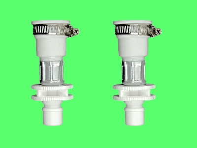 PBROS Universal Tap Adapter for Fully Automatic Washing Machine Pipe Pack Of 2 L33 Universal Tap Adapter for Fully Automatic Washing Machine Pipe Pack Of 2 K33 Hose Pipe(0.05 m)