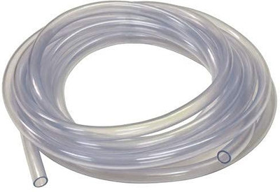 Implemental Transparent Pipe 8mm ID X 10mm OD Tubing Water Hose Pipe Transparent (5m Roll) Hose Pipe(5 m)