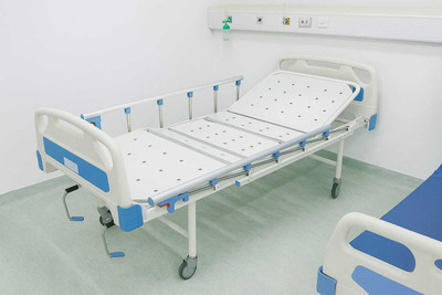 ROHILLA Iron Manual Hospital Bed(Elevation Present)
