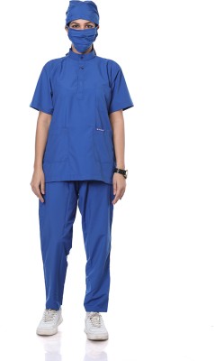 Medilinen SSF2MCL_RB_2XL Shirt, Pant Hospital Scrub(Royal Blue XXL)