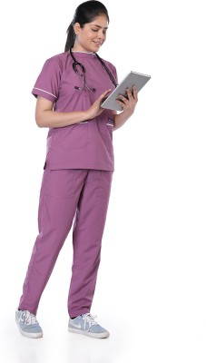 Medilinen SSF2P_PNK_XL Shirt, Pant Hospital Scrub(Misty Pink XL)