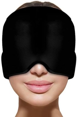 DIOXIT Migraine/Headache Hot&Cold Therapy for Puffy Eye,Tension,Sinus&Stress Relief Hat Hot And Cold Pack(Black)