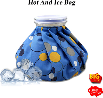 CRETO 9 Inch Pain Reliever Cold Ice Bag; Hot & Cold Pack(Multicolor)