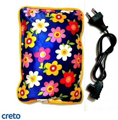 CRETO Classic Pain Reliever Rechargeable, Electrical 1 L Hot Water Bag(Multicolor)