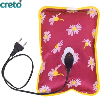 CRETO Best Quality Delux Super Comfort Warm Heating Pad Electric 1 L Hot Water Bag(Multicolor)