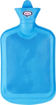 CRESCENT Non-Electric Rubber Hot Water Bag for Muscle Relaxation, aches and Pain Relieve Non-Electric 1500 ml Hot Water Bag(Blue)