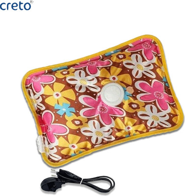CRETO [Winter Care Electrothermal Hot Gel] Electric 1 L Hot Water Bag(Multicolor)