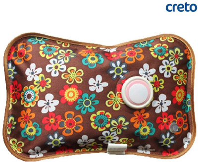 CRETO Durable Super Classic, Electric 1 L Hot Water Bag(Multicolor)