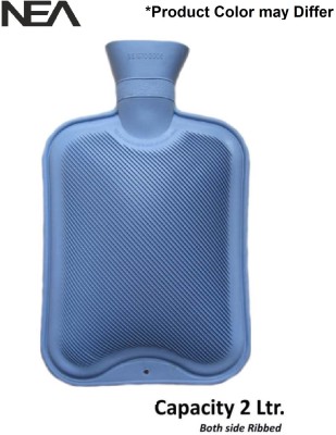 Nea 2L Rubber Hot/Warm Water Bag for Pain Relief & Massager Non-electrical 2000 ml Hot Water Bag(Multicolor)