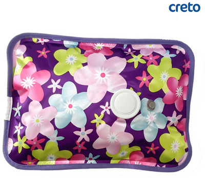 CRETO Electric Charging Winter Care Electrothermal Electrical 1 L Hot Water Bag(Multicolor)