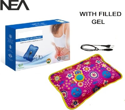 Nea Electric Hot Water (With Filled Gel) Warm Bag for Pain Relief & Massager Electrical 1 L Hot Water Bag(Multicolor)