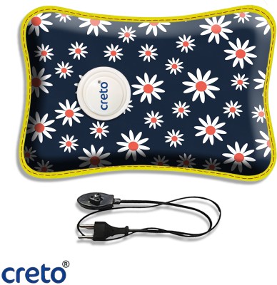 CRETO Cordless Heat Pad (for Instant Pain Relief) Warmer Electric 1 L Hot Water Bag(Multicolor)