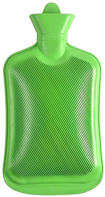 HotMate Hot Water Bag, Rubber bottle heating pad Non Electrical 1 L Hot Water Bag(Green)
