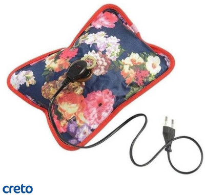 CRETO Electric-Charging Gel Bag Heating Massager, Electrical 1 L Hot Water Bag(Multicolor)