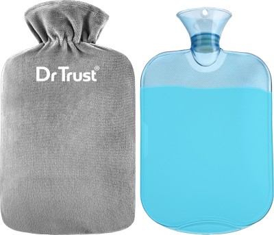 Dr Trust USA Hot Water Bottle-369 for Periods, Back, Stomach and Full Body Pain Relief Warm Water Pouch Non Electrical 2 L Hot Water Bag(Grey)