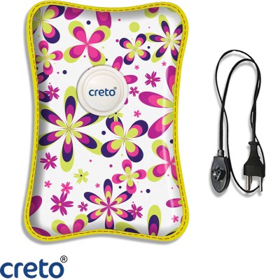 CRETO Portable Instant Pain Relief Super Comfort Heating Warmer Electric 1 L Hot Water Bag(Multicolor)