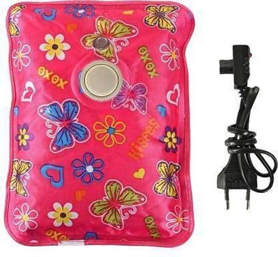 HotMate Electric warm gel bag for pain relief_Pink heating gel pad electrical 1 L Hot Water Bag(Pink)