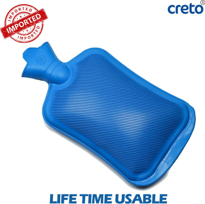 CRETO Pain Reliever Non Electric Heating Bag Durable Rubber 1 L Hot Water Bag(Multicolor)