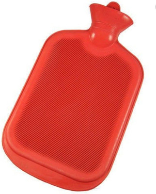HotMate Safe and Natural Rubber Non electric 2500 ml Hot Water Bag(Red)