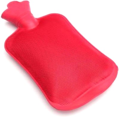 CRETO Non-Electrical Hot water Bottle For Joint & Muscular Pain RUBBER HOT WATER BAG 1 L Hot Water Bag(Red)