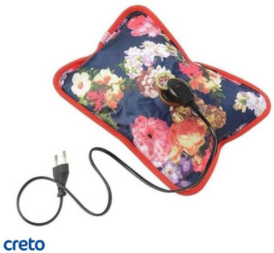CRETO Classic Rechargeable, Electrical 1 L Hot Water Bag(Multicolor)