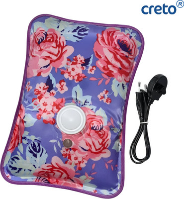 CRETO Quick Warming Heat/Pouch Pain Relief Massager Electric 1 L Hot Water Bag(Multicolor)