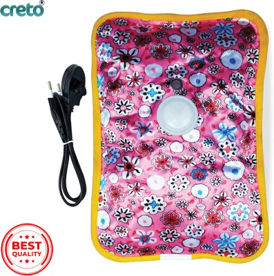 CRETO Auto Cut Off Warmer Heating Pad-Heat Pouch Gel Electric 1 L Hot Water Bag(Multicolor)