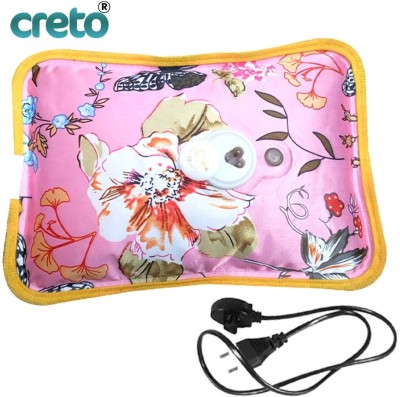 CRETO Gel Super Comfort Cordless Reliever/Massager Electric 1 L Hot Water Bag(Multicolor)