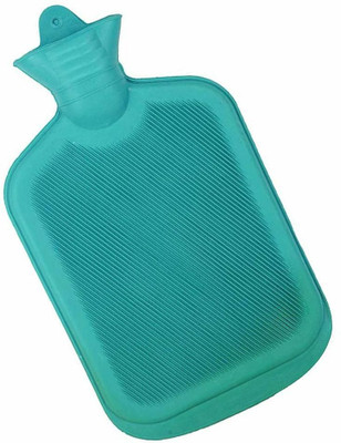 HotMate Hot Water Bottle Pain Relief Bed Hand Warmer Winter Heat Massage Therapy Rubber Non-Electrical 1 L Hot Water Bag(Green)