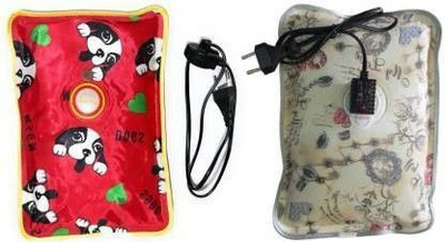 DECENT STOCK Electric Charging Hot Water Pad Bag Pillow for Pain Relief Electric Water Bag 1 L Hot Water Bag(Multicolor)