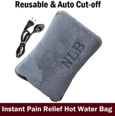 BIY ENTERPRISE Electric hot water bag, hot bag for pain relief, heating bag for periods Back,Neck & Shoulder Pain relief hot bags 1.05 L Hot Water Bag(Grey)