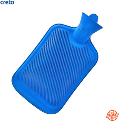 CRETO |Hot Pad Durable Rubber Non Electric 2 L Hot Water Bag(Blue)