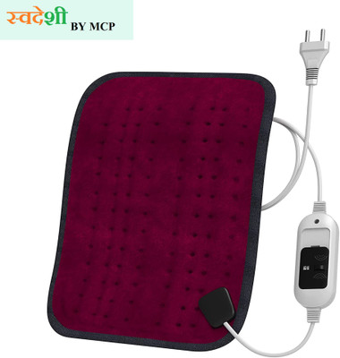 SWADESI BY MCP Orthopaedic Electric Heating Belt Lower Back Heat Therapy Waist 3 Temperature Electric 1 L Hot Water Bag(Magenta)