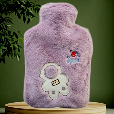 Da Novira Premium Hot Water Rubber Bag with Soft Plush Cover For Cramps_Back Pain Relief Non-Electrical 2 L Hot Water Bag(Multicolor 1)