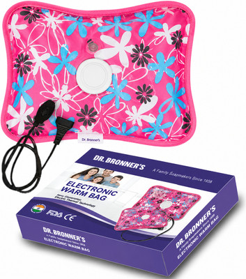 Dr.Bronner's Heating Pad Gel Full Body Pain Reliever Electric 1 L Hot Water Bag Electric 1 L Hot Water Bag(Multicolor)