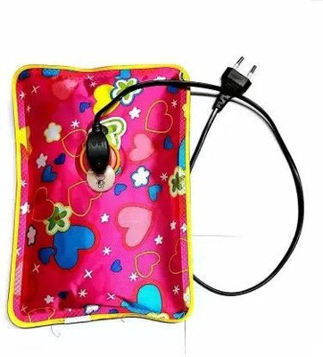 HotMate ain Relief Electric Heating Gel Pad Heating Pouch Without Liquid Electric Hot Water Bag Heating Gel Pad 2 L Hot Water Bag(Red)