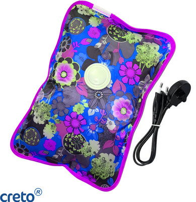 CRETO lassic Cordless Full Body Pain Reliever. Electrical 1 L Hot Water Bag(Multicolor)