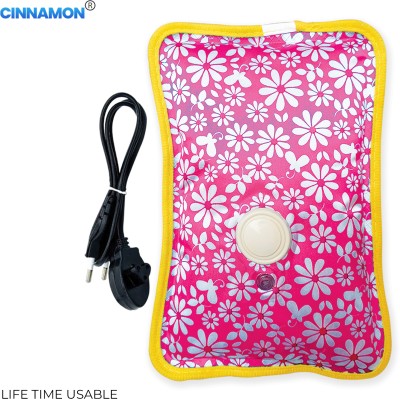 Cinnamon Electrothermal Delux Hot Pad For Body Pain/Period Cramps Gel Electric 1 L Hot Water Bag(Multicolor)