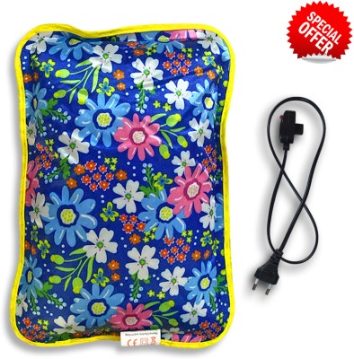 CRETO Instant Pain-Reliever Delux Heat Pad Electric 1 L Hot Water Bag(Multicolor)